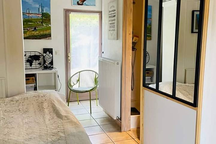 Appartement de vacances pour 2 personnes, avec jardin et piscine à Gujan-Mestras