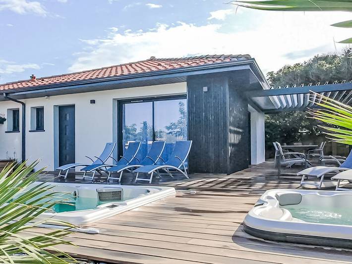 Location de vacances pour 8 personnes, avec terrasse dans Moliets-Plage - 4