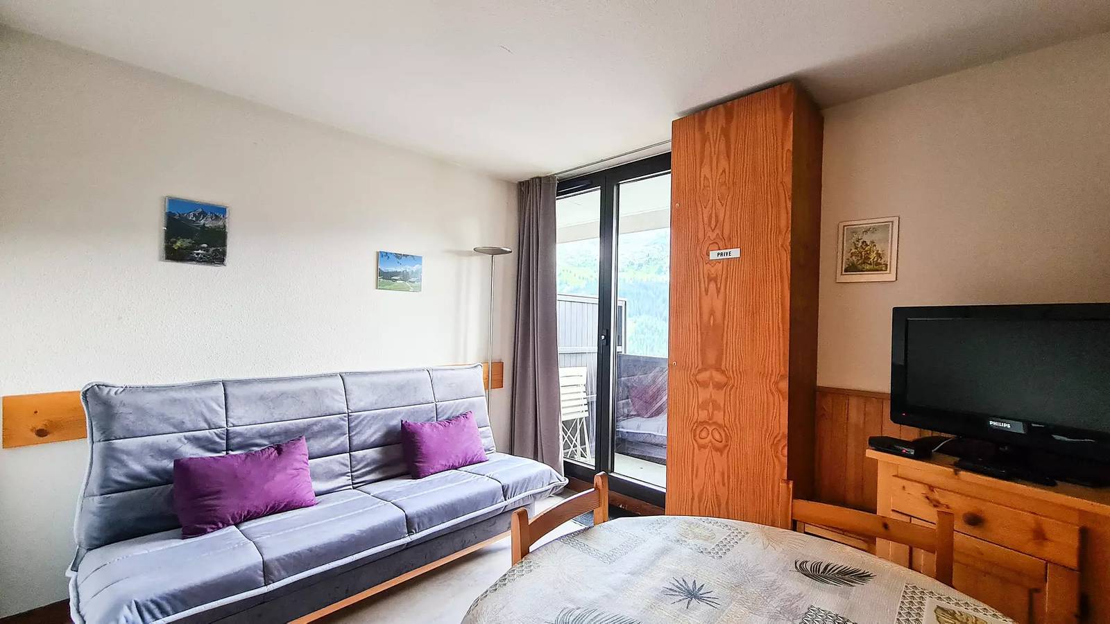 Ganzes Studio, Helles Studio · Stationszentrum · Balkon in Flaine, Arâches-la-Frasse