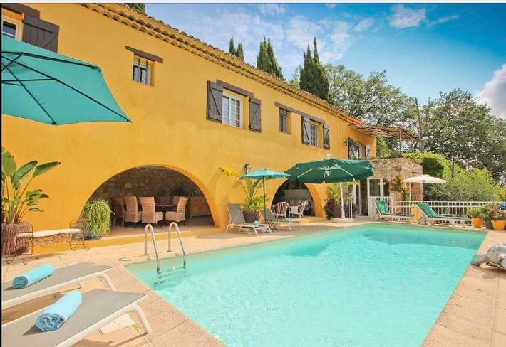 Villa pour 8 personnes, avec vue ainsi que jardin et piscine à Peymeinade - 3