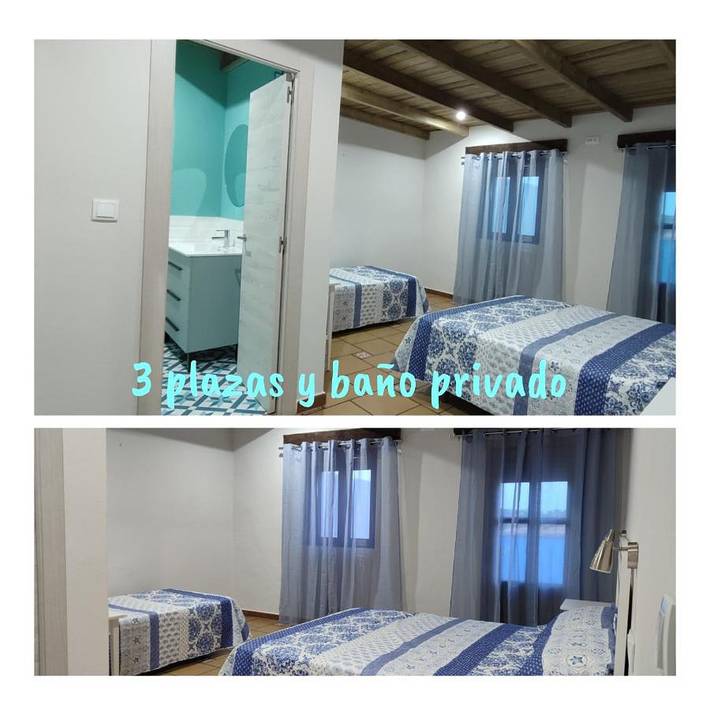 Apartamento para 13 personas, con Balcón y Terraza además de Jardín y Piscina en Tierra de Mérida - Vegas Bajas