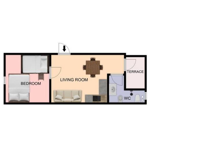 Appartamento intero, Suite Acquamare in Falconara Marittima, Provincia di Ancona