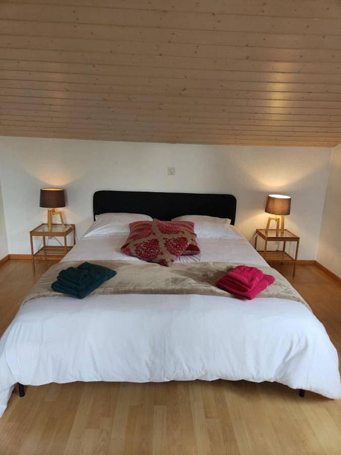 Location de vacances pour 8 personnes, avec jardin à Avenches