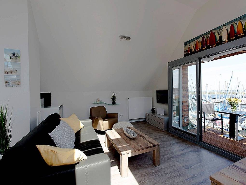 Ganze Ferienwohnung, Ostsee - Appartement Nr. 50 "Meerblick" am Yachthafen im Strand Resort in Steinwarder, Heiligenhafen