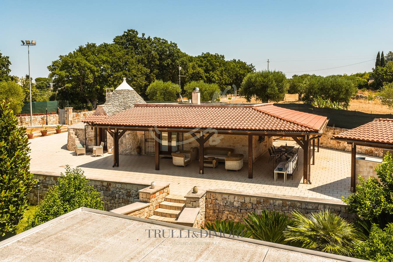 Td Villa Luna Trulli with Large Pool in Castellana Grotte, Province de Bari