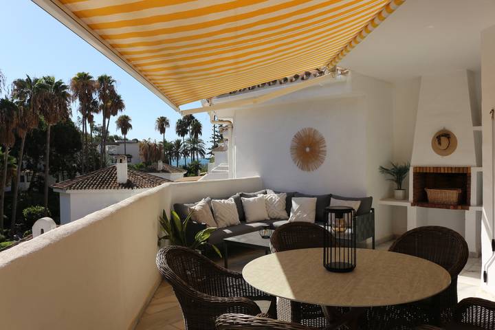 Vakantieappartement voor 5 personen, met balkon, kindvriendelijk in Elviria