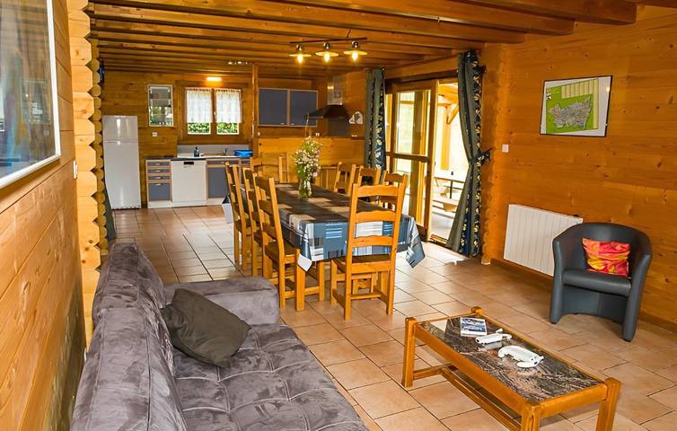 Chalet pour 10 personnes, avec jacuzzi ainsi que jardin et terrasse à Le Tholy - 4