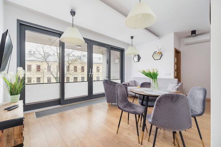 Ferienwohnung für 4 Personen, mit Balkon/Terrasse in Krakau - 3