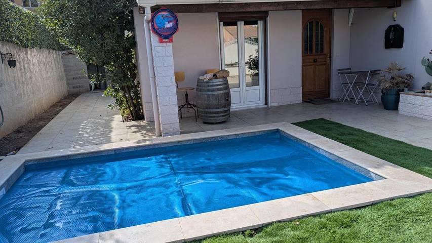 Villa pour 8 personnes, avec piscine et vue ainsi que terrasse et jardin, animaux acceptés à Aubagne - 2