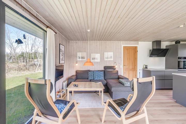 Gemütliches Ferienhaus mit Sauna in Houstrup in Houstrup, Varde