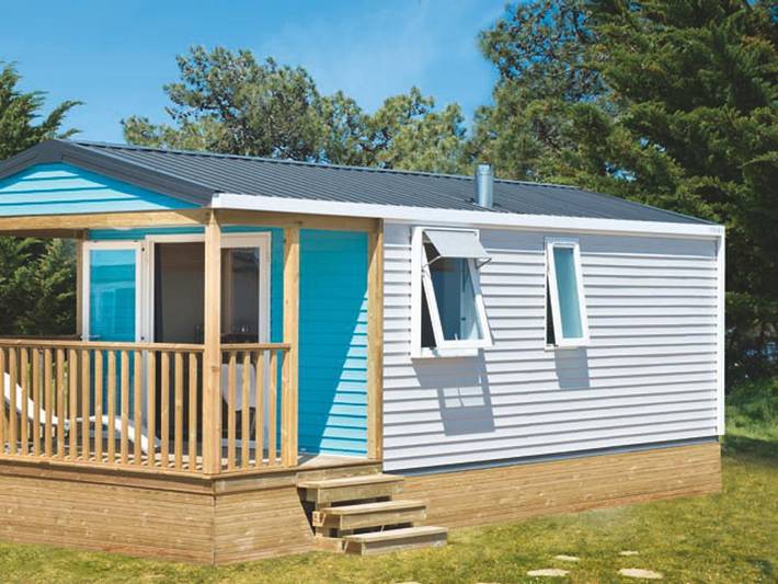Camping le Domaine de Gajan - Mobilheim 5 personen - Evasion, 2 Schlafzimmer in Boisseron, Mittelmeerküste (Frankreich)