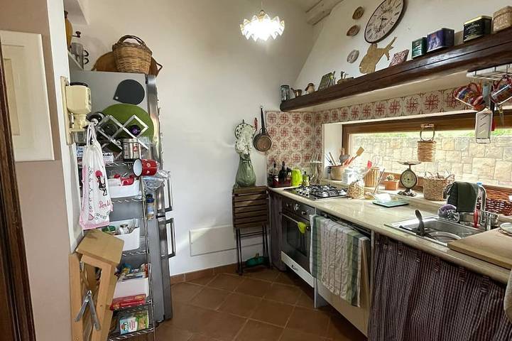 Ferienhaus für 7 Personen, mit Garten