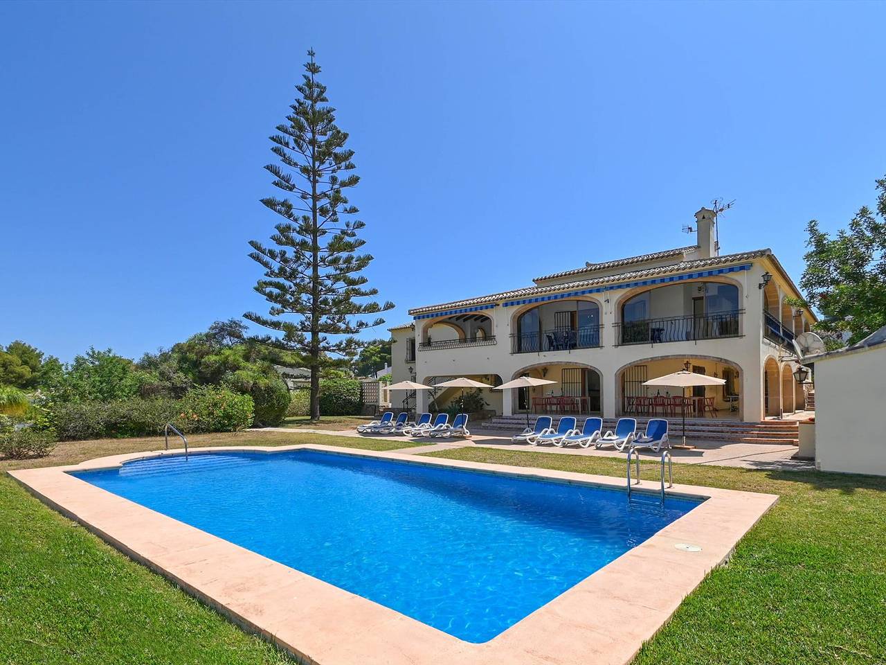 Villa confortable 14 pers, piscine privée, proche plage, animaux admis - Jávea, Costa Blanca in La Finca, Jávea