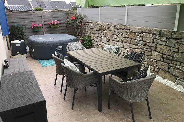 Ferienhaus für 5 Personen, mit Garten, mit Haustier