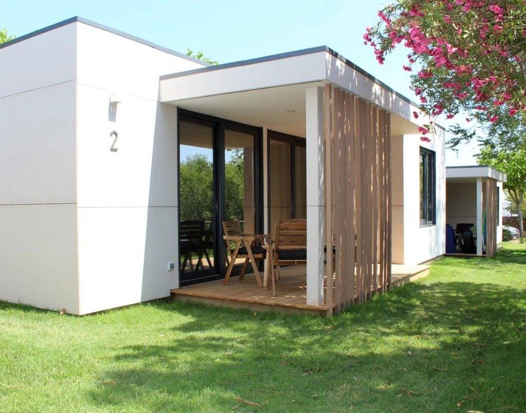Casa rodante para 5 personas con piscina in Canet de Mar, Costa del Maresme