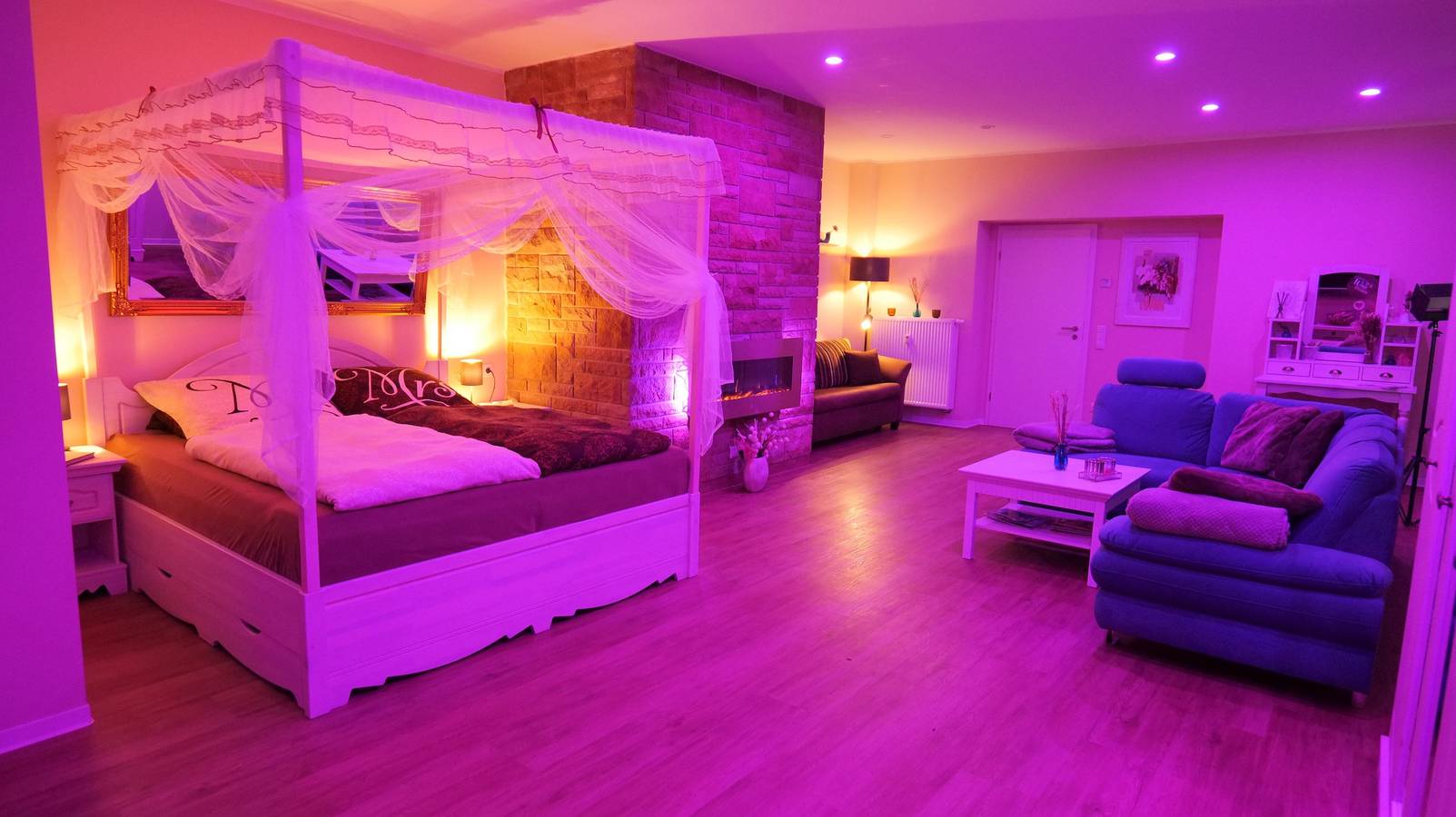 Ganze Wohnung, Ferienwohnung 'Romantische Fewo Sächs Schweiz' mit Gemeinschaftsterrasse und Wlan in Rathmannsdorf, Elbsandsteingebirge