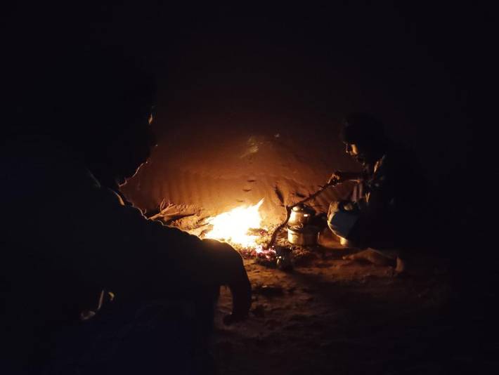 Chambre d’hôte pour 2 personnes, avec terrasse dans Mhamid El Ghizlane
