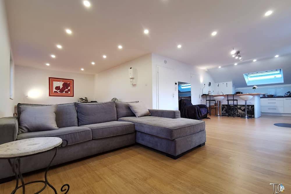 Geheel appartement, ♥Appart + terrace: 77m2+ 24m2 = 1500 € l/weekspecial pricefoe long stays in Straatsburg, Strasbourg regio