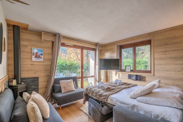Chalet pour 4 personnes, avec terrasse à Megève - 2