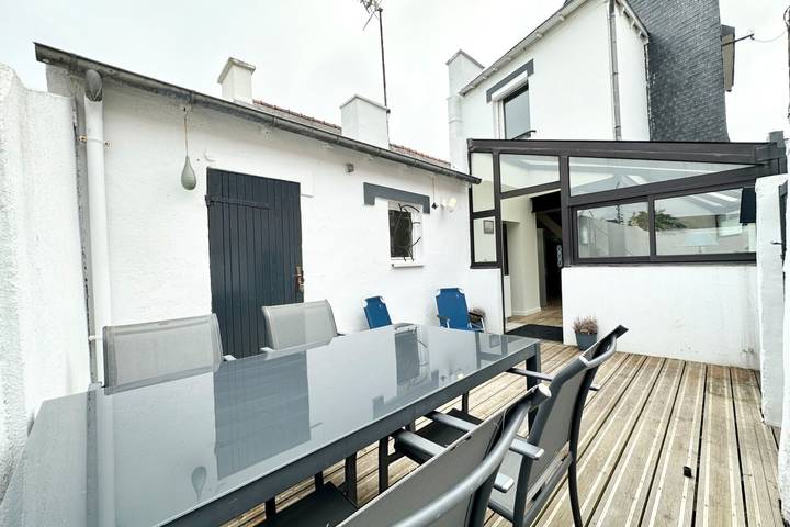 Ferienhaus für 4 Personen mit Terrasse in Riantec, Côte des Mégalithes