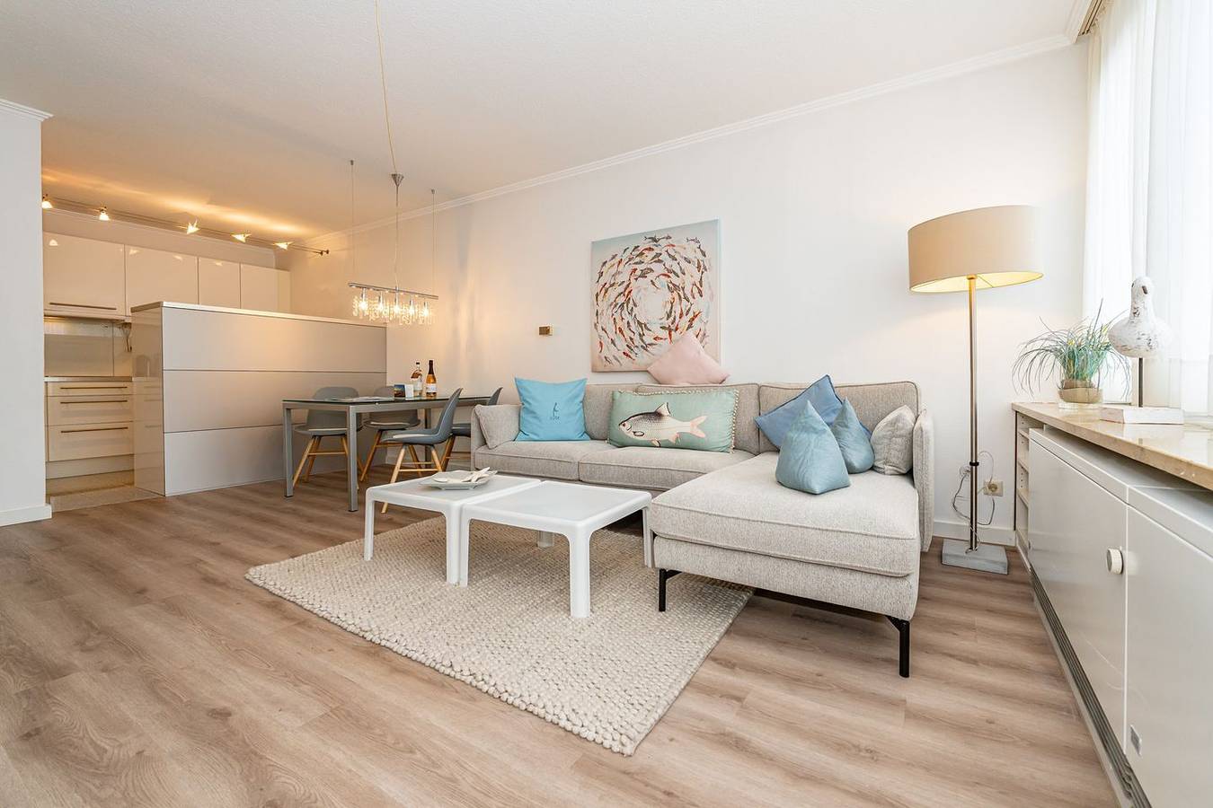 Ganze Wohnung, Komfortable Ferienwohnung Lieblingsplatz mit Balkon und privatem Parkplatz auf Sylt in Westerland, Sylt (Gemeinde)
