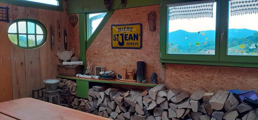 Location de vacances pour 6 personnes, avec sauna ainsi que vue et jardin à Geishouse - 4