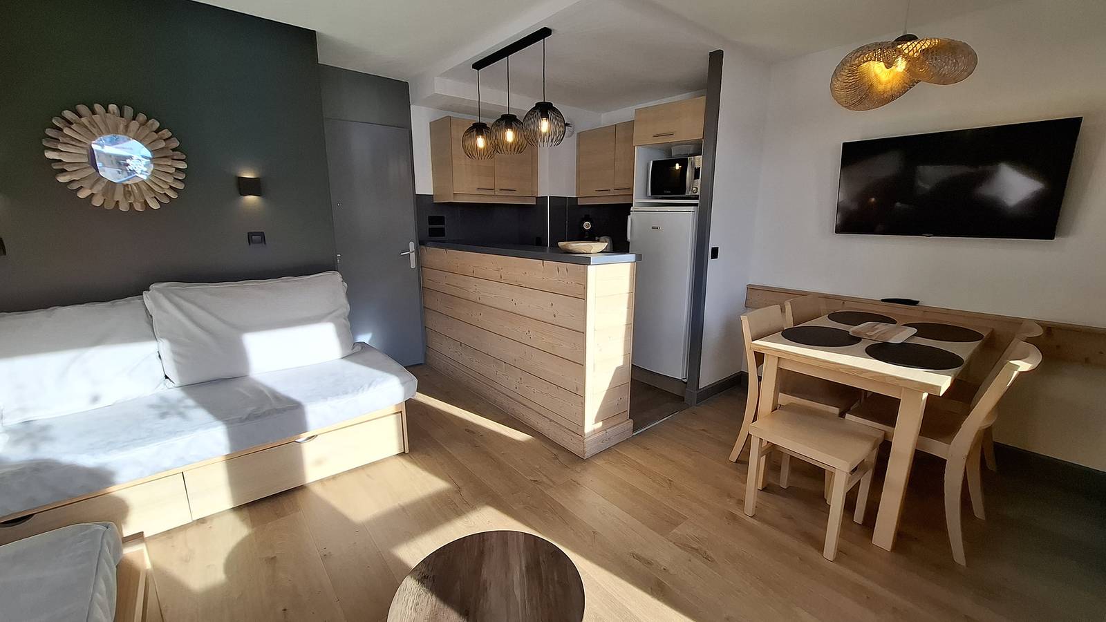Ganze Ferienwohnung, Confortable apartment·hearth station - Pl-Ell521 in La Plagne, La Plagne-Tarentaise