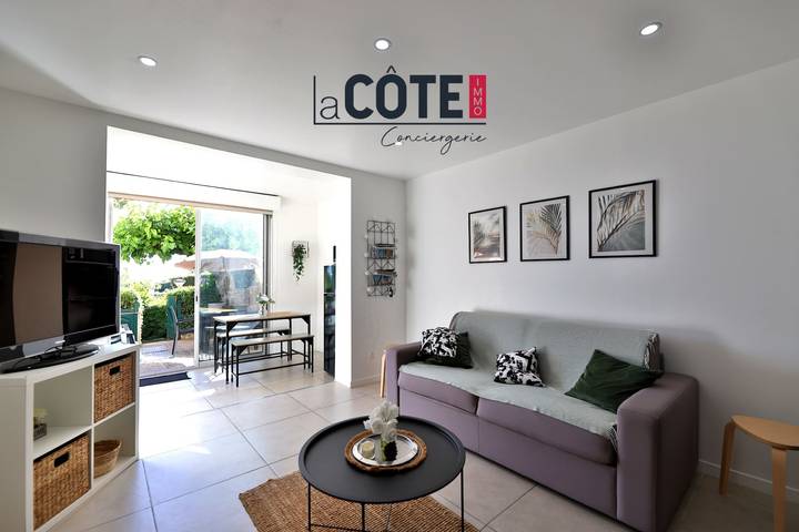 Appartement entier, La Farniente - Centre-ville- face mer in Sausset-les-Pins, Côte méditerranéenne (France)