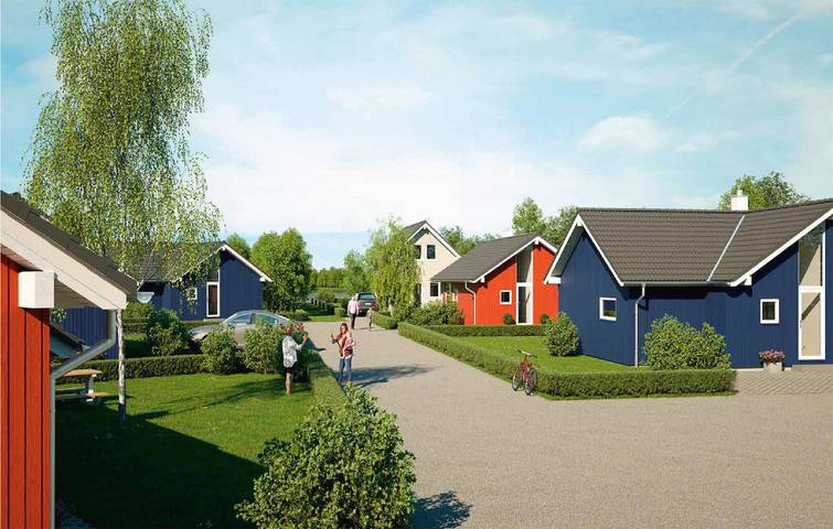 Appartement am Strand mit Fernseher, Parkplatz und Terrasse in Krems II, Kreis Segeberg