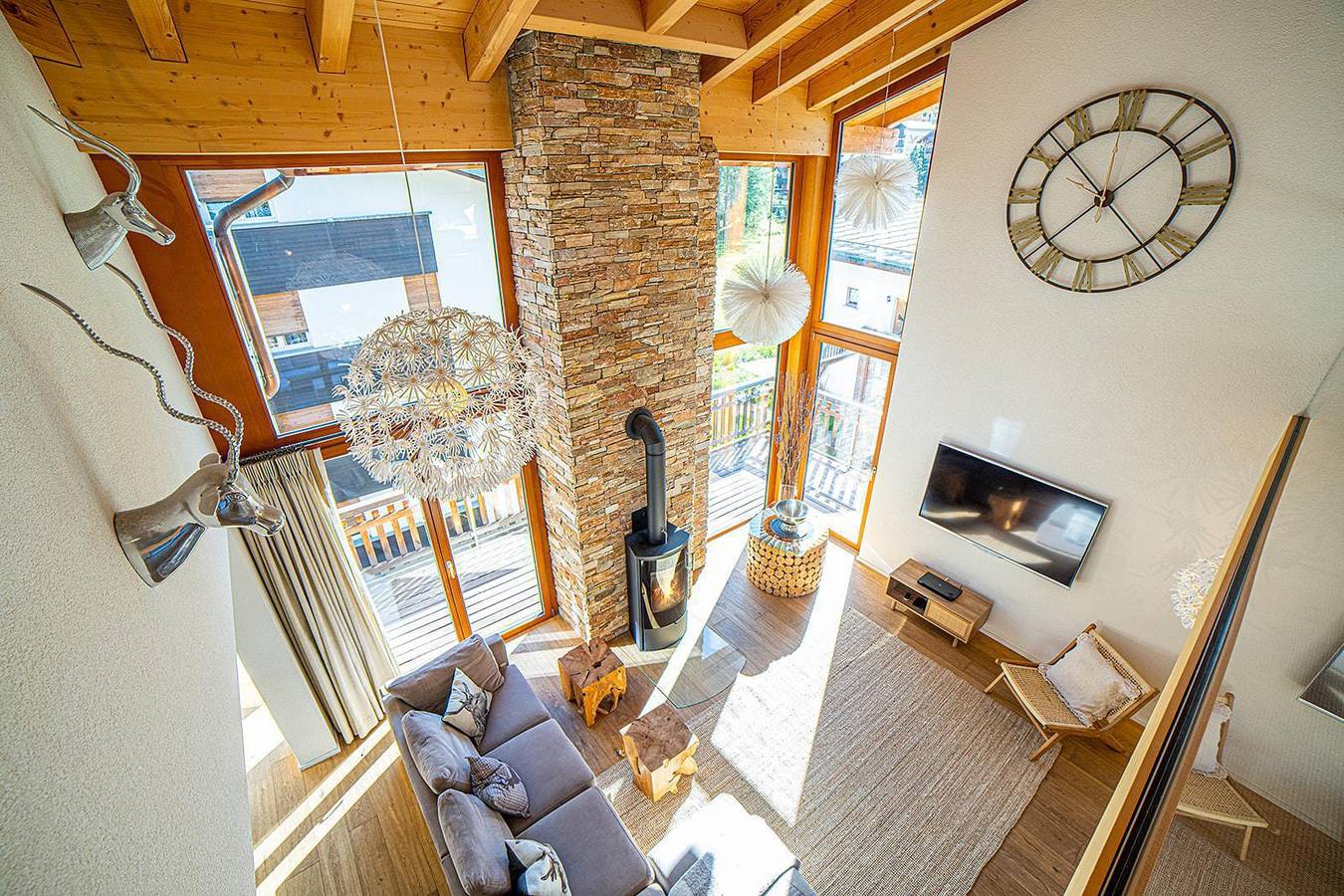 Geheel vakantieappartement, 10-Bettwohnung in Saas-Fee, Walliser Alpen