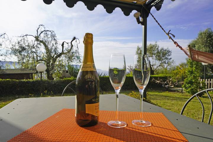 Appartamento vacanze per 4 persone, con vista lago e giardino nonché terrazza - 1