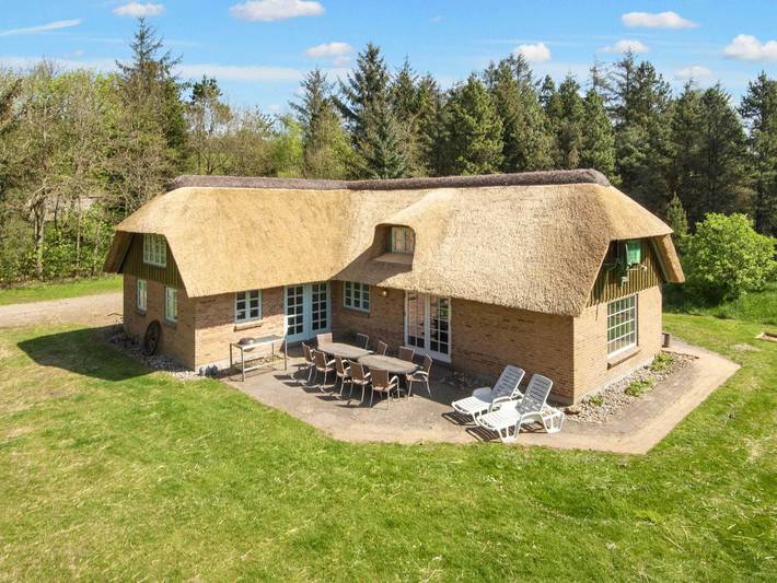 Ferienhaus für 14 Personen, mit Whirlpool und Terrasse sowie Garten in Nissum Fjord