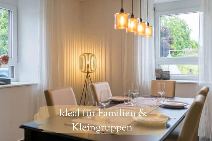 Ferienwohnung für 6 Personen, mit Terrasse und Garten
