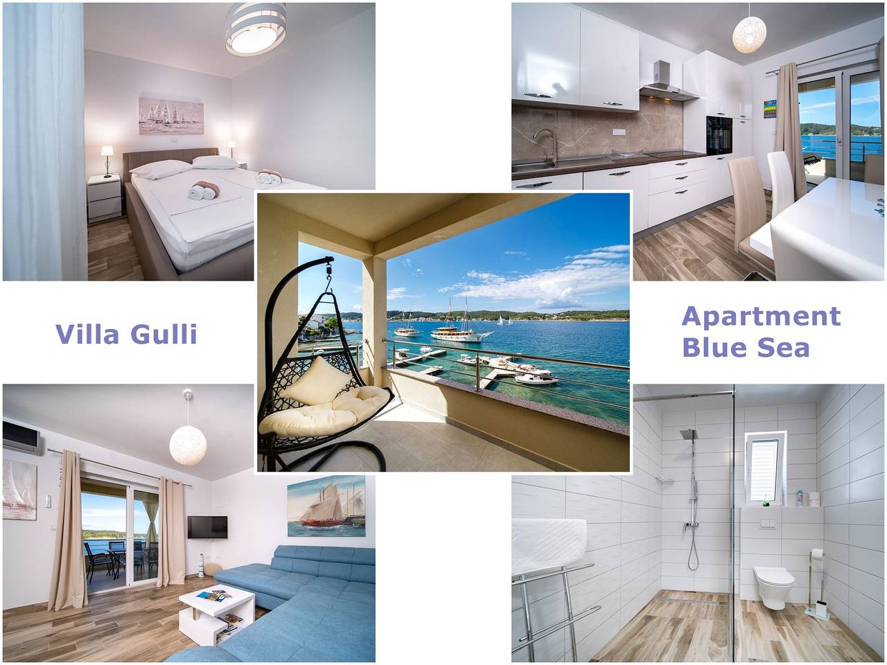 Wohnung in Supetarska Draga am Strand in Lopar, Rab