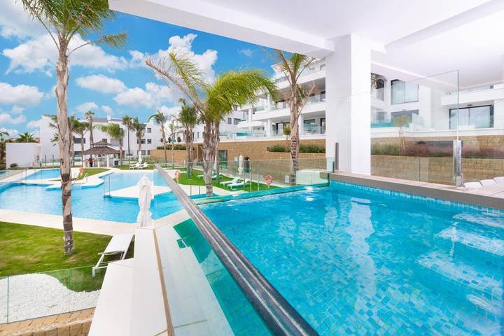 Apartahotel para 5 personas, con Balcón y Terraza además de Piscina y Vistas en Mijas