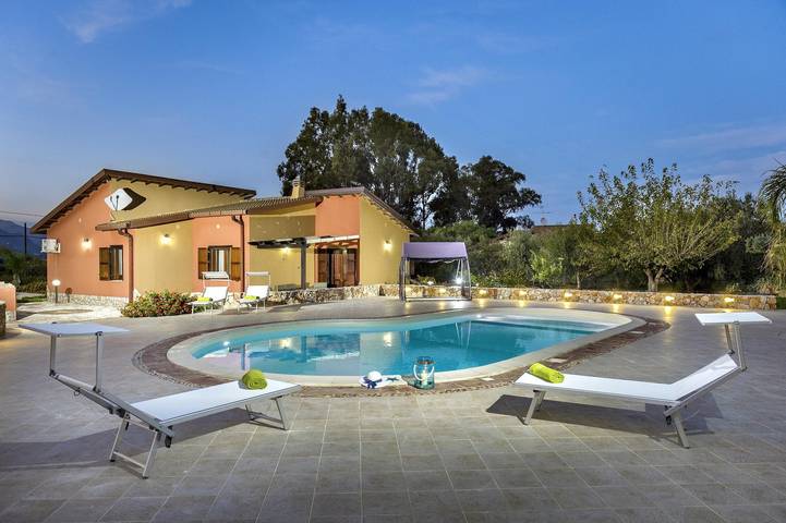 Villa per 6 persone a Castellammare del Golfo