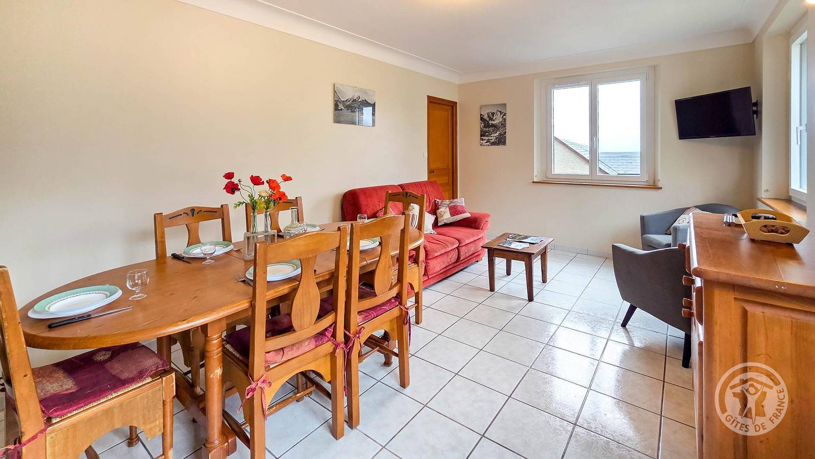 Casa de huéspedes para 6 personas con terraza in Grust, Parque nacional de los Pirineos