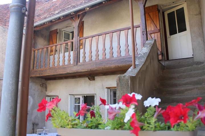 Maison de vacances pour 8 personnes, avec Balcon ainsi que Terrasse et Jardin