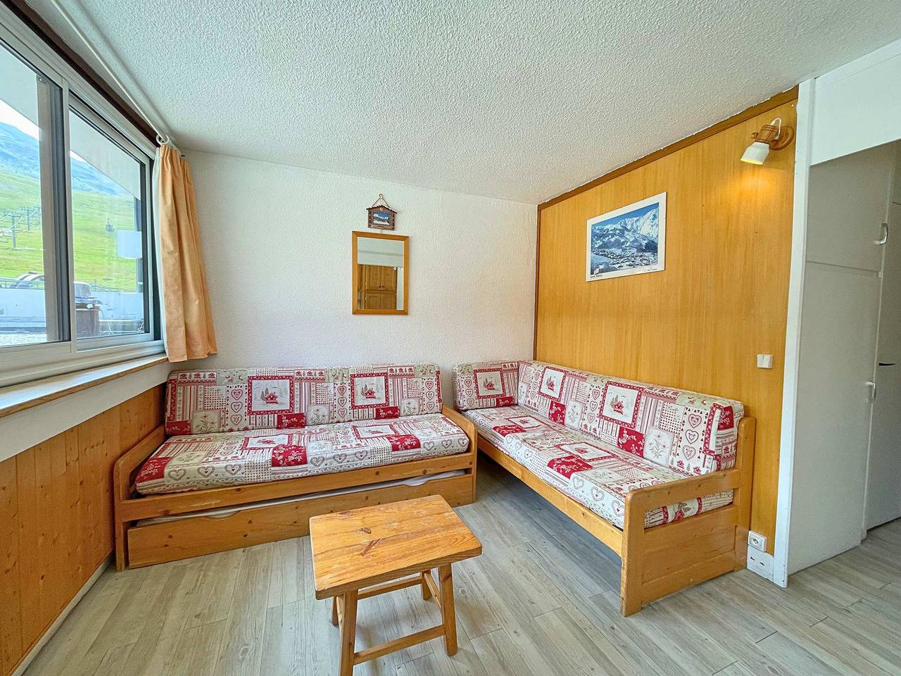 Ganzes Studio, Les Menuires Studio für 4 Pers, Haustiere erlaubt und Skiraum in Les Menuires, Saint-Martin-de-Belleville