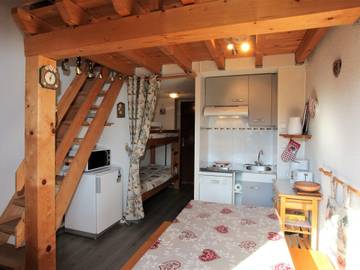 Gîte pour 4 personnes, avec terrasse dans La Toussuire