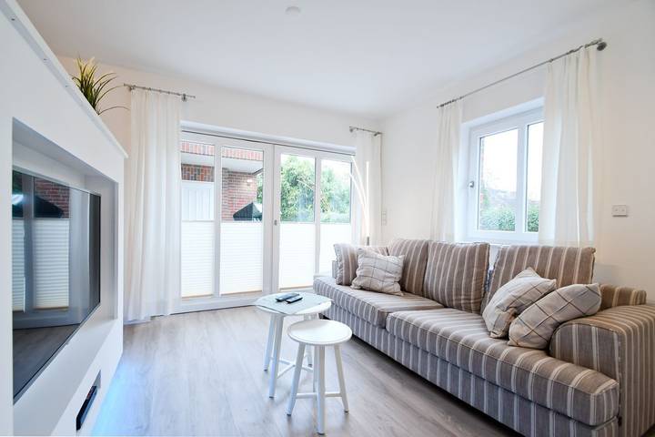 Ferienwohnung für 4 Personen, mit Terrasse auf Borkum