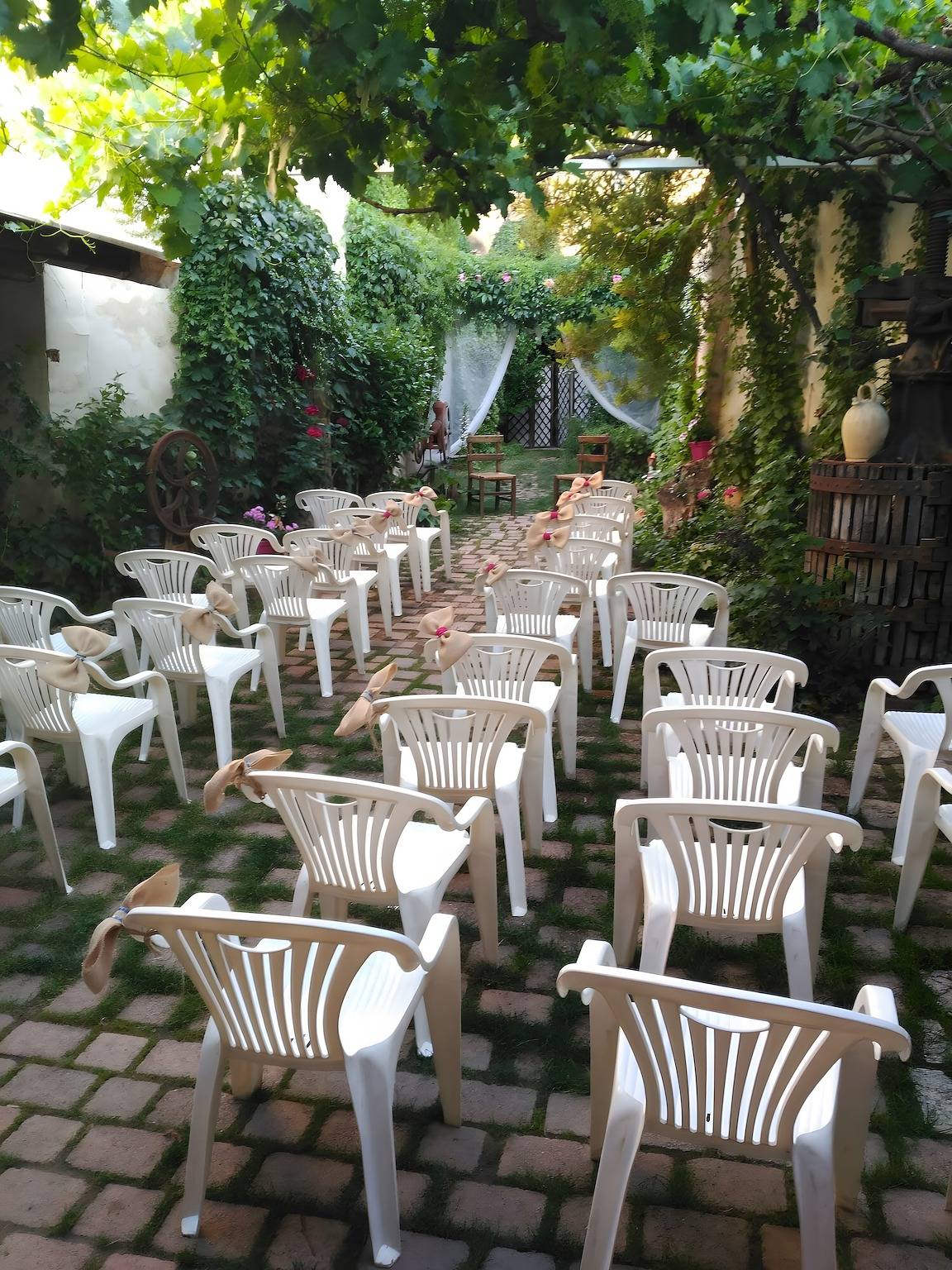 Zimmer 3 mit privatem Garten – El Sueño De Lucrecia, Toledo in Villarrubia de Santiago, Toledo Provinz