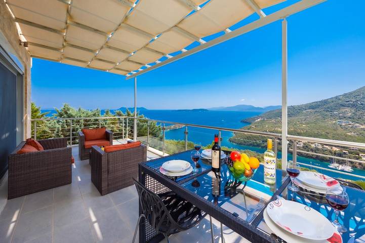 Villa Sapfo in Syvota (Lefkada), Greece