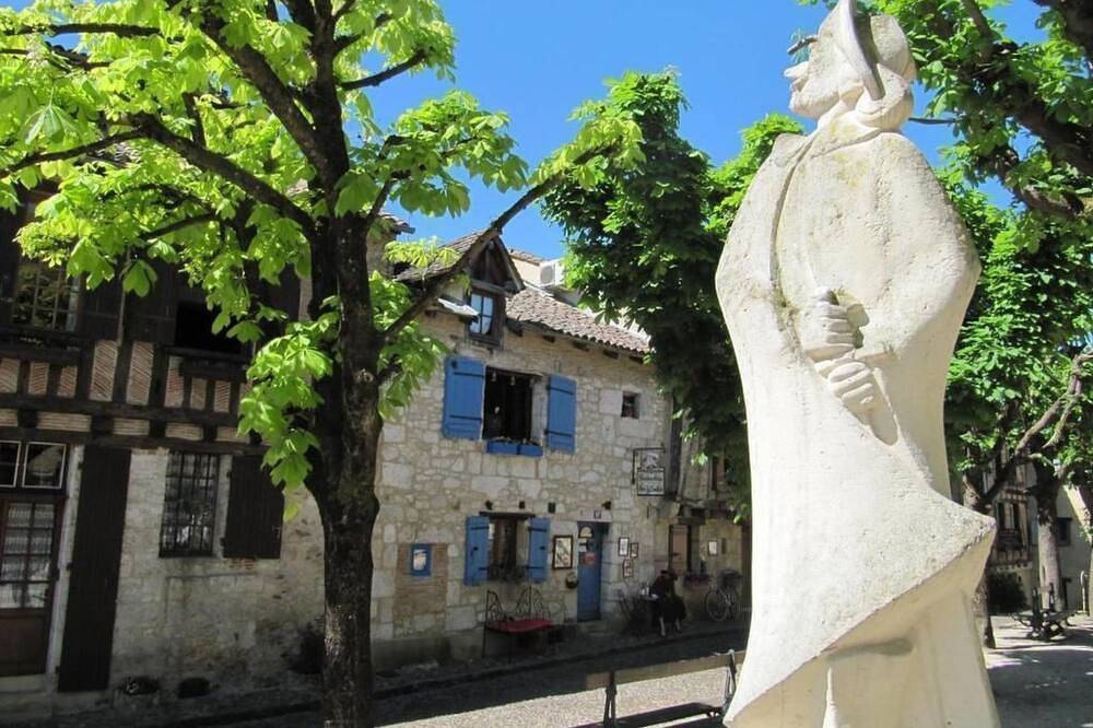 Lavendel in Gensac, Libourne und Umgebung