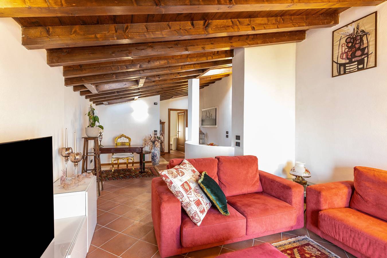 Villa "L'antica Lugana" mit Seeblick, Balkonen und Wlan in Santa Maria di Lugana, Sirmione
