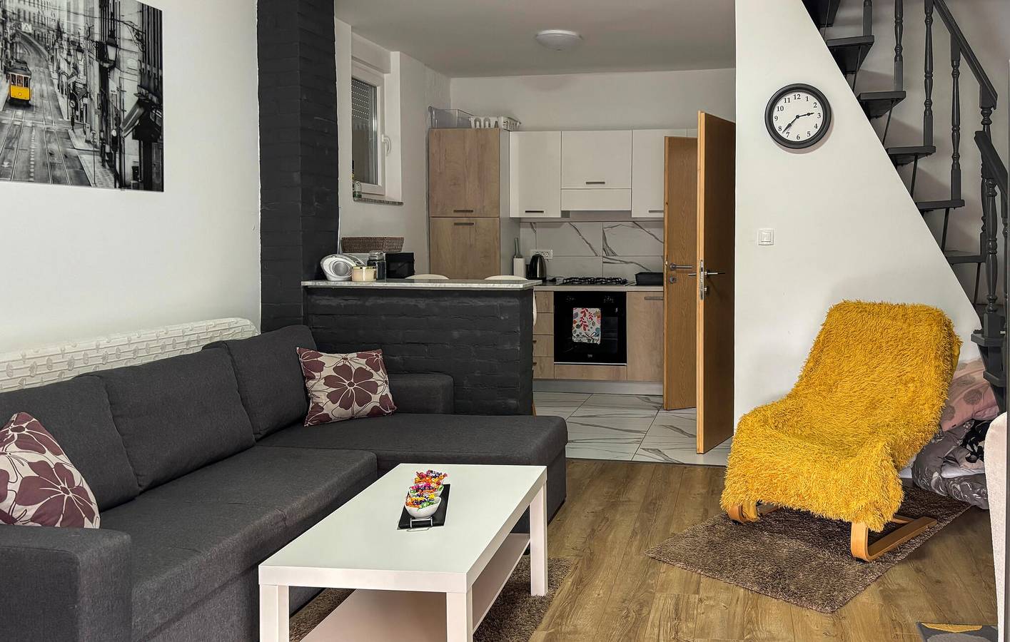 Reizendes Apartment mit einem Schlafzimmer in der Nähe des Orahovačko-Sees, mit Terrasse und Grill in Orahovica (Kroatien), Virovitica-Podravina