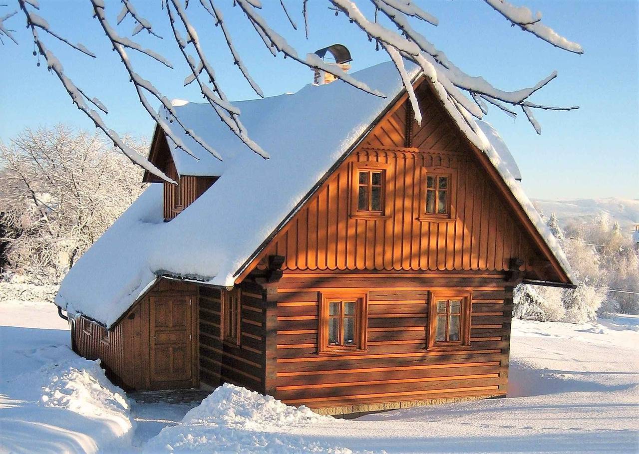 Ferienhaus mit Dampfsaunabox und herrlichem Ausblick  in Jílové u Držkova, Region Liberec
