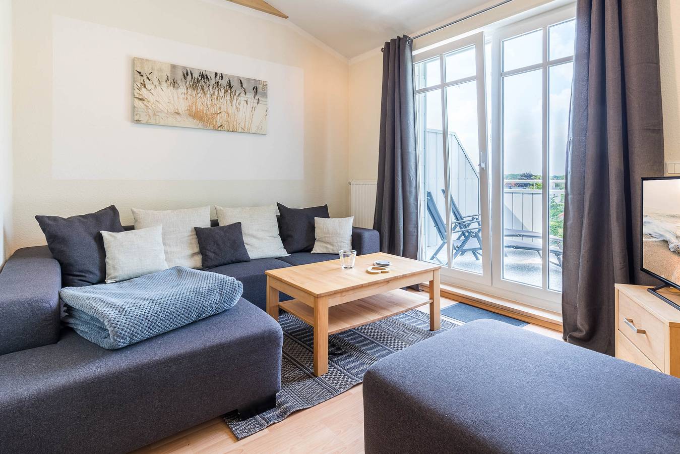 Appartement de vacances entier, Haus am Haftbruch "Wohnung Meerzeit" in Redewisch, Boltenhagen