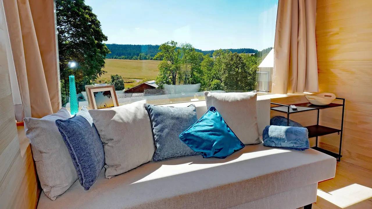 Ganze Ferienwohnung, Tiny-Unterkunft für 3 Personen (36 m²) in Langenschiltach in St. Georgen, Mittlerer Schwarzwald
