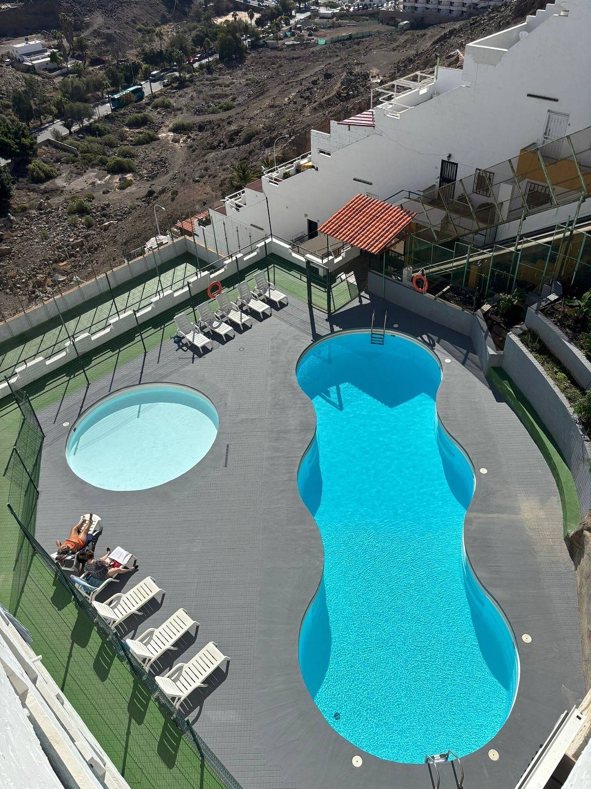 Ganze Wohnung, Ausblick auf den Cura mit fantastischer Terrasse in Mogán, Gran Canaria Süd